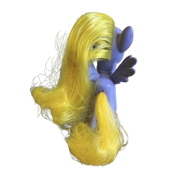 MLP My Little Pony LILY BLOSSOM G4 Figure Yellow Brushable Hair - Picture 3 of 7